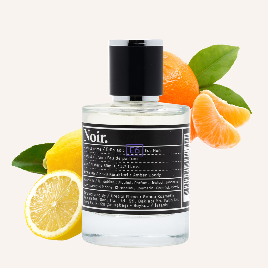 E6 |  Lemon, Mandarin, Coriander Leaves